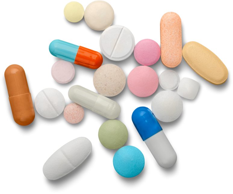 Medical Pills and Tablets 